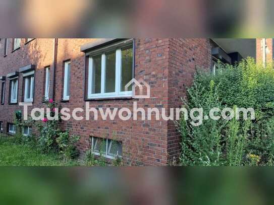 Tauschwohnung: 3-Zimmer-Wohnung mit privatem Garten und großem Keller