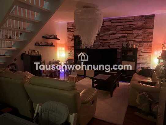Tauschwohnung: Wunderschöne 3-Raum Maisonettewohnung mit Kamin