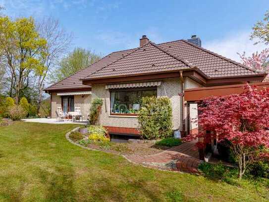 Unglaublich schön! Bungalow auf 7300m² großem Grundstück in Waldrandlage und Teich