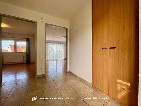Barrierefreie Zwei-Zimmer-EG-Wohnung mit Terrasse | Niederwerrn
