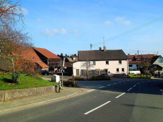 Bruchbude in erbärmlichem Zustand: Haus, Hof, Garten, Scheune, Garage, Schuppen, Stall und Wiese