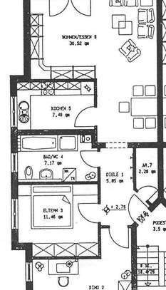 3 1/2 Zimmerwohnung mit schönem Süd-Ost Balkon