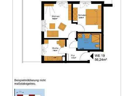 **Erstbezug** 2-Zimmerwohnung mit Dachterrasse zum 16.10.2024!