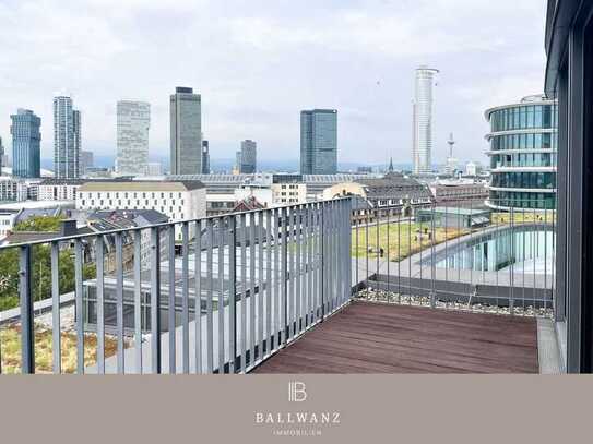 Exklusives 2-Zimmer-Penthouse mit Terrasse in direkter Nähe zum Main