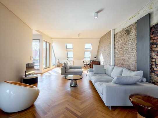 Exklusives Loft-Penthouse mit Panoramablick über Berlin am Boxhagener Platz