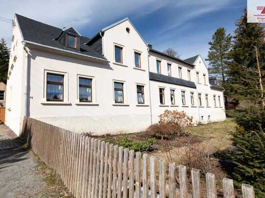 Ländlich Wohnen im Erzgebirge – 5-Raum-Wohnung in Tannenberg!