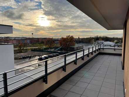 Geräumige barrierefreie Penthousewohnung (Erstbezug), 3 Zimmer, große Dachterrasse