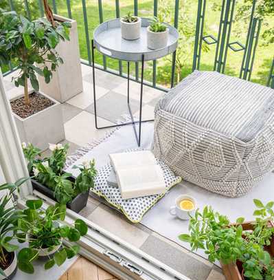 ERSTBEZUG NACH MODERNISIERUNG - 3 ZI, 2 BÄDER, Süd BALKON