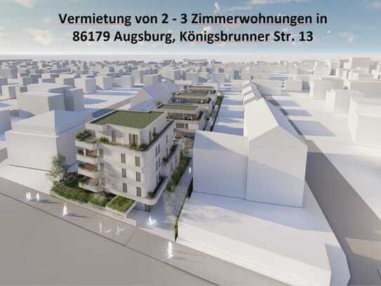 2-Zimmerwohnung mit Balkon (Woh. 1.7)