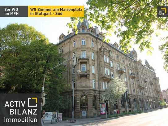 WG Zimmer direkt am Marienplatz in Stuttgart - Süd