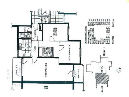 Freundliche und gepflegte 3-Zimmer-Wohnung mit gehobener Innenausstattung mit Balkon in Heiligenhaus