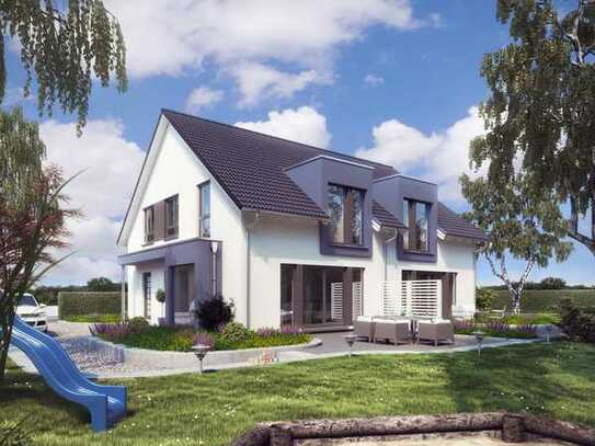 Euer großes Zweifamilienhaus im Grünen mit realen Grundstück in Teningen-Köndringen