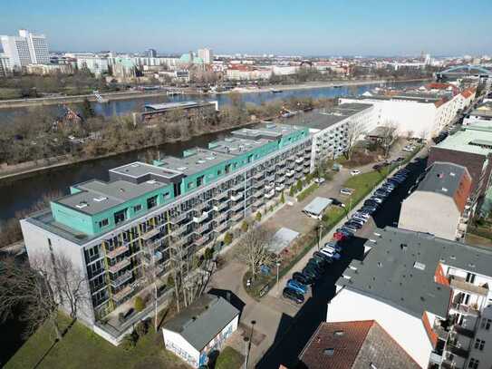 Jetzt mieten: 2-Zimmer-Wohnung mit Elbblick in Magdeburg