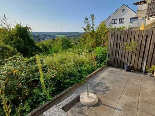 Stilvolle, renovierte 2-Raum-Wohnung mit Terrasse in Pfinztal-Wöschbach