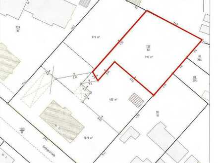 790m² Baugrundstück, zweite Reihe, direkt Ortsmitte Oebisfelde