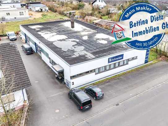 DIETZ: Gewerbehalle in Großostheim - Ringheim zu vermieten!