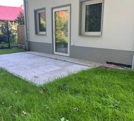 3 Raumwohnung Erstbezug mit Gartenanteil