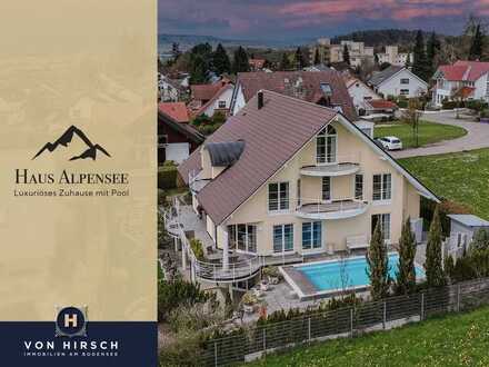 Haus Alpensee - Luxuriöses Zuhause mit Pool