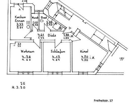 Vollständig renovierte 3-Zimmer-Wohnung mit Balkon in Wuppertal