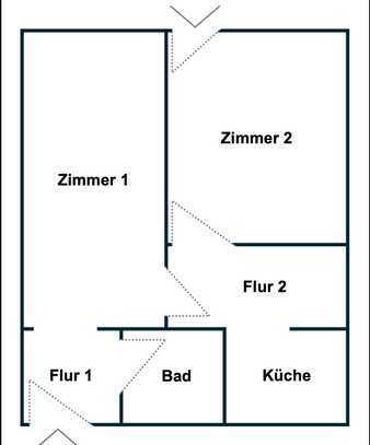 2-Zimmer-EG-Wohnung mit Einbauküche in Stetten (LE)