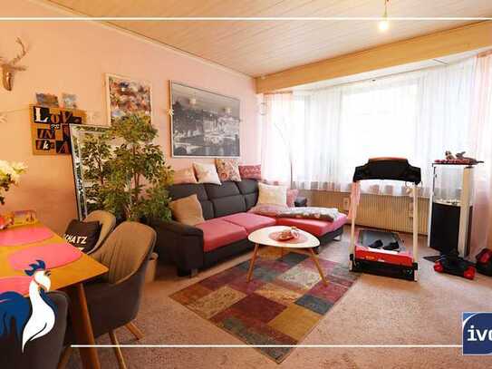 Raum für Entfaltung! Schöne 3-Zimmer-Wohnung + Mitnutzung von Garten und Terrasse in LB-West