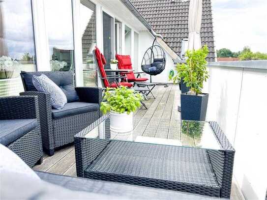 Exklusives Wohnen mit Weitblick: Zeitloser Luxus im modernen Penthouse