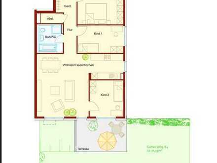 Moderne und hochwertige 4,5 Zimmer Gartenwohnung in zentraler und ruhiger Lage