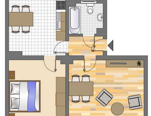 2-Zimmer-Wohnung in Dortmund Innenstadt-West