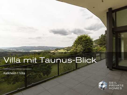 SRE Private • Taunus-Fernblick bis Wiesbaden der Extraklasse! Villenanwesen mit ELW