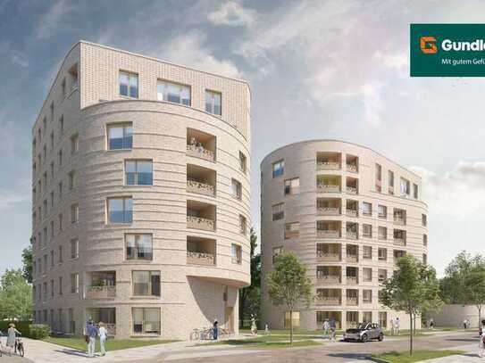 LIST-PELIKAN | NEUBAU | hochwertige 2-Zimmer-Wohnung im 01.OG mit Einbauküche und PKW-Stellplatz