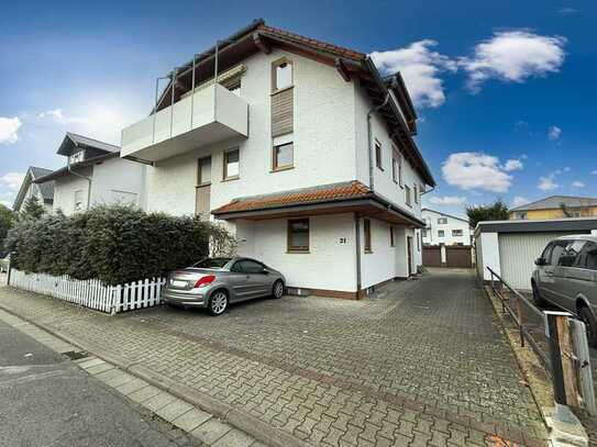 Attraktive Erdgeschosswohnung mit Garten und Garage in Top-Lage von Jügesheim – 102 m²