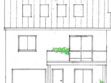 Freistehendes Gebäude mit Baugenehmigung zu einer Maisonette Wohnung mit Garage, Balkon und Terrasse