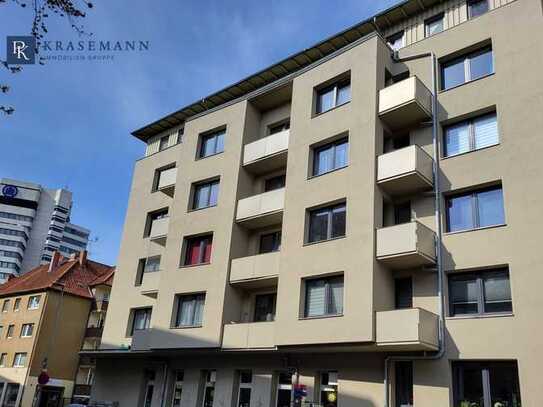 Balkon mit Blick ins Herz der Stadt – Wohnen im Zentrum von Hannover