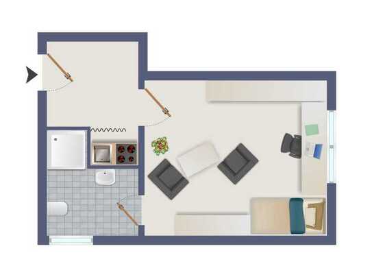 praktisches Apartment