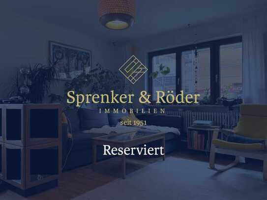 RESERVIERT: Vermietete Erdgeschosswohnung mit Terrasse und zwei Außenstellplätzen