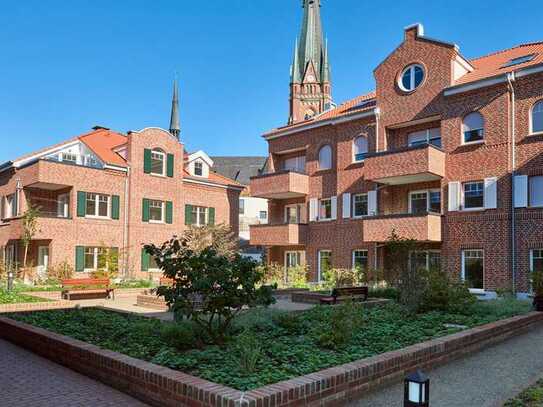 Kleine, gehobene, helle und charmante 2-Zimmer-Wohnung in den "Stadthöfen am Rheder Bach"