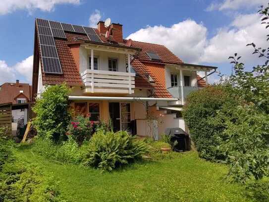 Doppelhaushälfte mit Garten nahe Heidelberg sonnig und familienfreundlich (Maklerfrei)