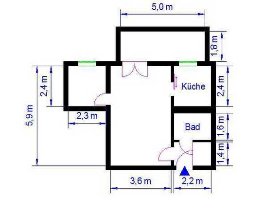 *** Senioren aufgepasst - Wohnung mit ebenerdigen Zugang ***