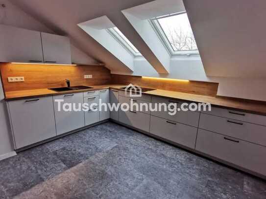 Tauschwohnung: Sonnige 4 Raum Dachgeschoss in Blasewitz/Neugruna/Striesen