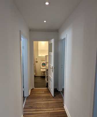 Exklusive möblierte 3-Zimmer-Wohnung mit EBK, saniert, Nähe TUHH/GSH/Harburg Rathaus