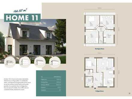 Das Haus für Ihr Familienleben ! Das Home 11 von allkauf Bau Dein Haus inkl. Bodenplatte