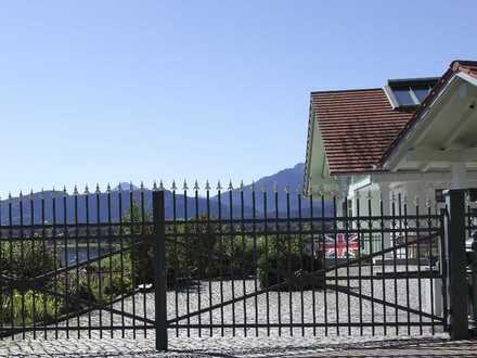 JUWEL ÜBER DEM HOPFENSEE - ANWESEN MIT BLICK ZUM SCHLOSS NEUSCHWANSTEIN + INDOORPOOL + TIEFGARAGE