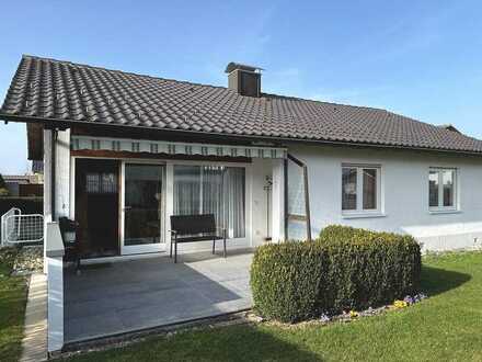 Wohnen auf einer Ebene! Schönes Haus mit Garten in Gosheim