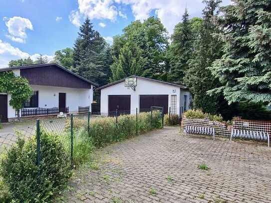 NEUER PREIS | PROVISIONSFREI | Einfamilienhaus + Nebengebäude auf 1322 qm Grundstück mit Garage / Po