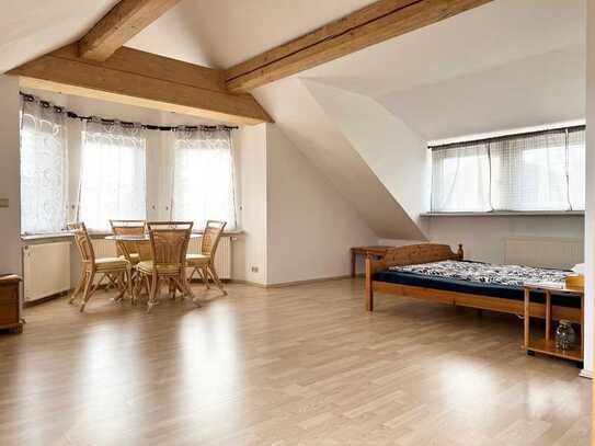 Wohnung im Dachgeschoß mit Blick auf den Kranichsee