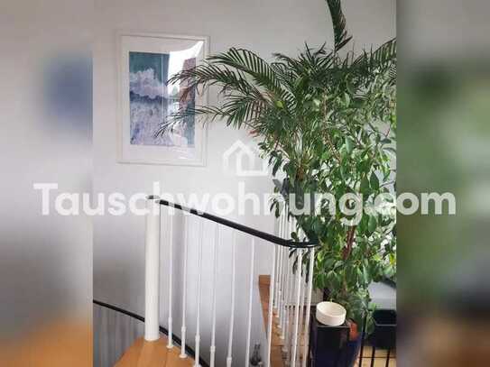 Tauschwohnung: Maisonette-Wohnung mit Dachterrasse in Herzen von Sülz