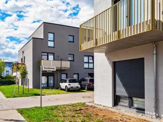 Moderne 3 Zimmer Wohnung mit Terrasse im Grünen!