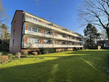 ZUM WOHLFÜHLEN: 3-Zimmer-Wohnung mit großem Süd-West-Balkon.