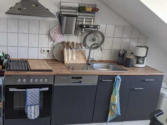 Helle, gemütliche 2-Zimmer-DG-Wohnung in Bad Wörishofen- Gartenstadt
