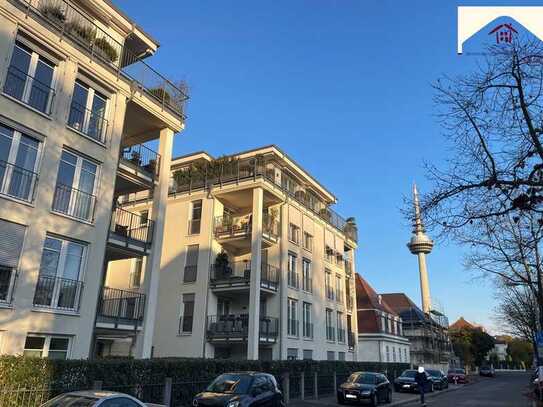 Bestlage - Barrierefreie 3-Zi.-EG-Premium-Wohnung mit Terrasse, TG-Stellplatz, Oststadt